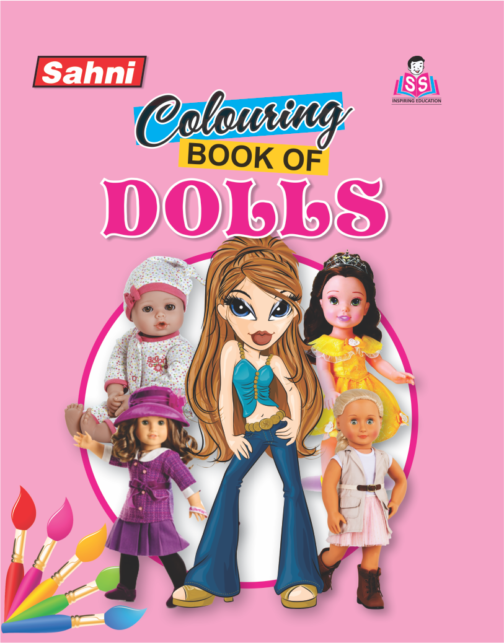 Dolls Colouring Book